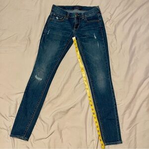Lucky Brand Charlie Ankle Blue Women's Jeans Size 24